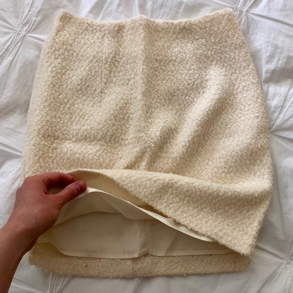 FINAL💰Vtg. 90's Evidence Wool Skirt - NWOT